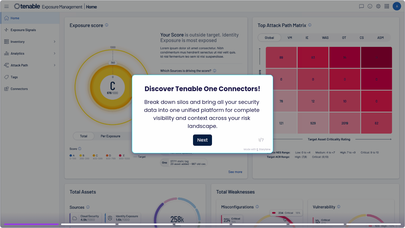 Tenable One Connectors