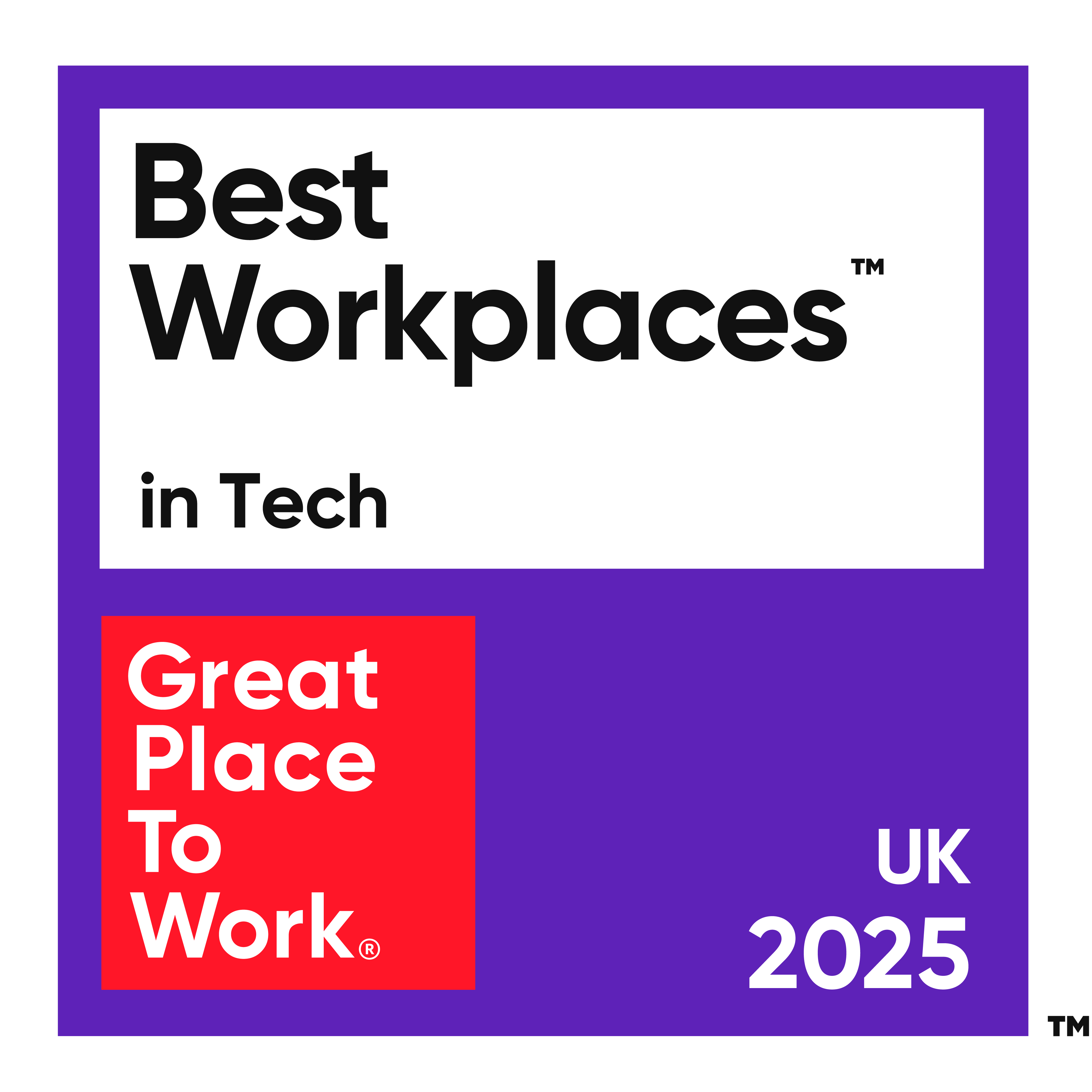 2025 Best Workplaces in Tech in the UK
