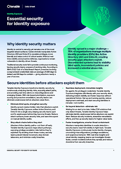 Preventative Security For Identity Exposure